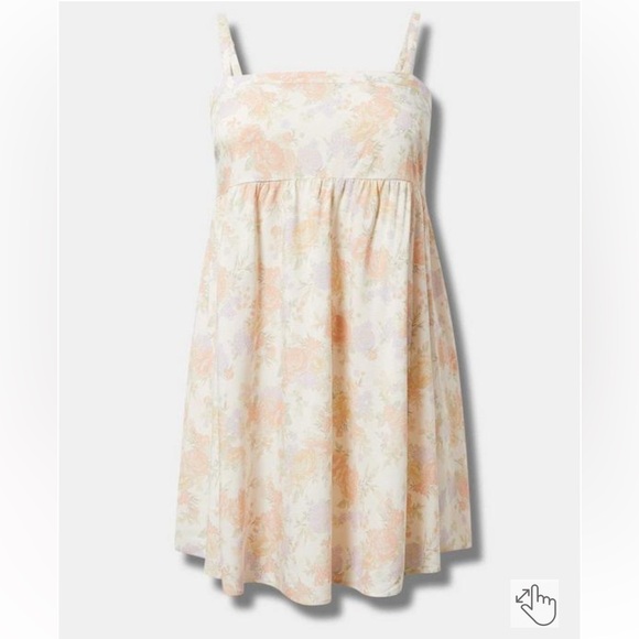 Torrid Mini Challis Sleeveless Sundress 3 NWT - Picture 4 of 6